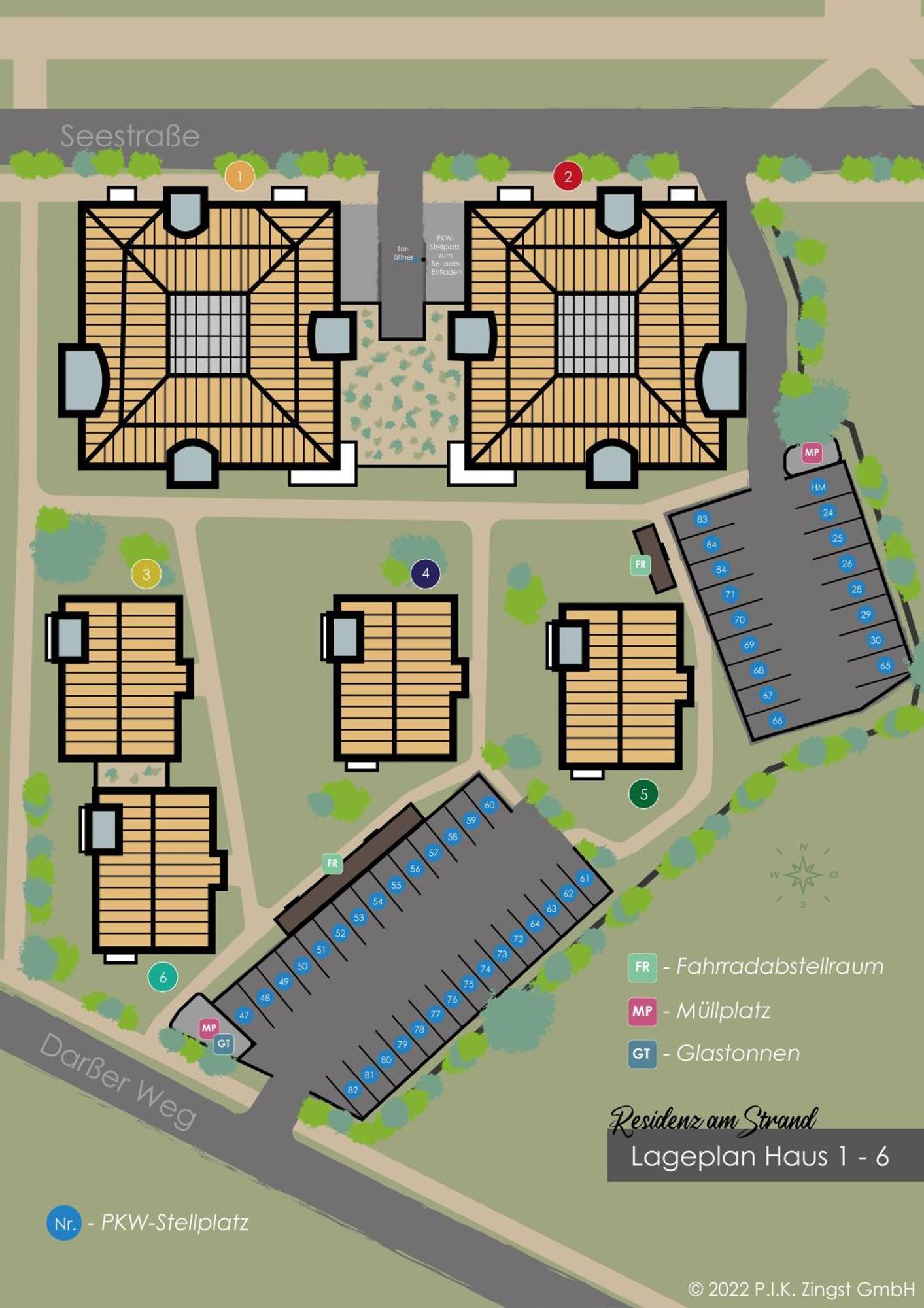 זינקסט Residenz Am Strand Wohnung 4-64 מראה חיצוני תמונה